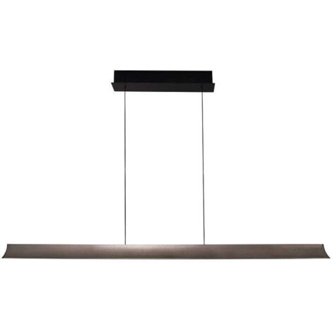 Lampada a sospensione barra Maxlight JO-JO LED 38W CCT nera 124cm