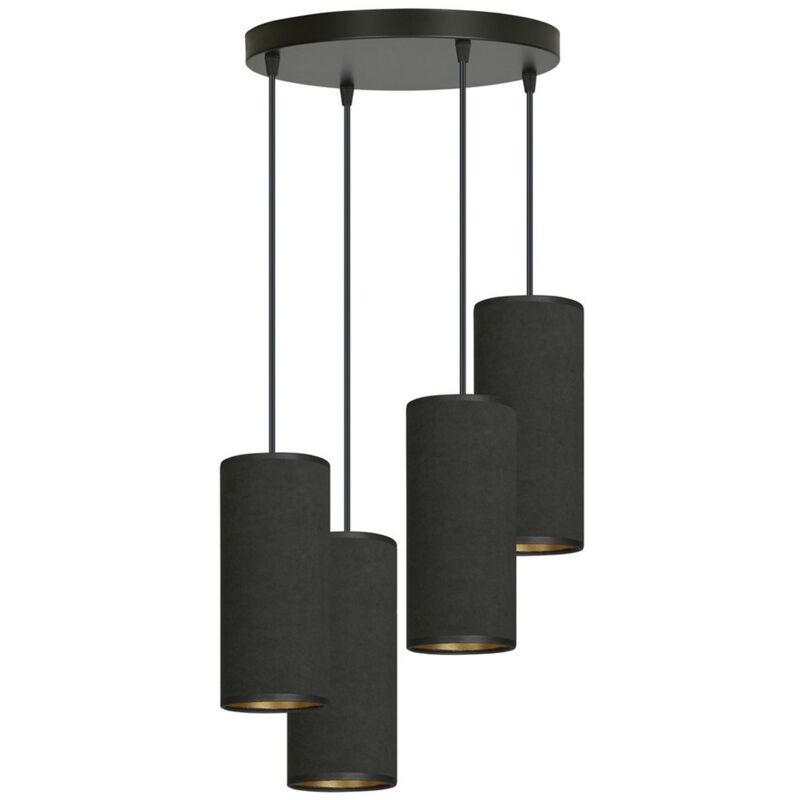 Lampada a Sospensione Bente, Acciaio verniciato a