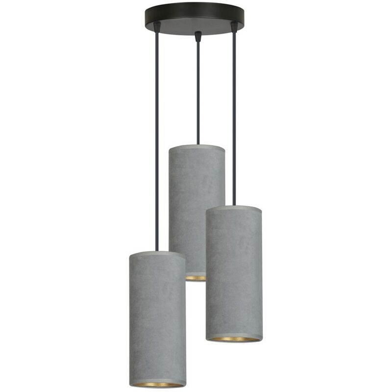 Lampada a Sospensione Bente, Acciaio verniciato a