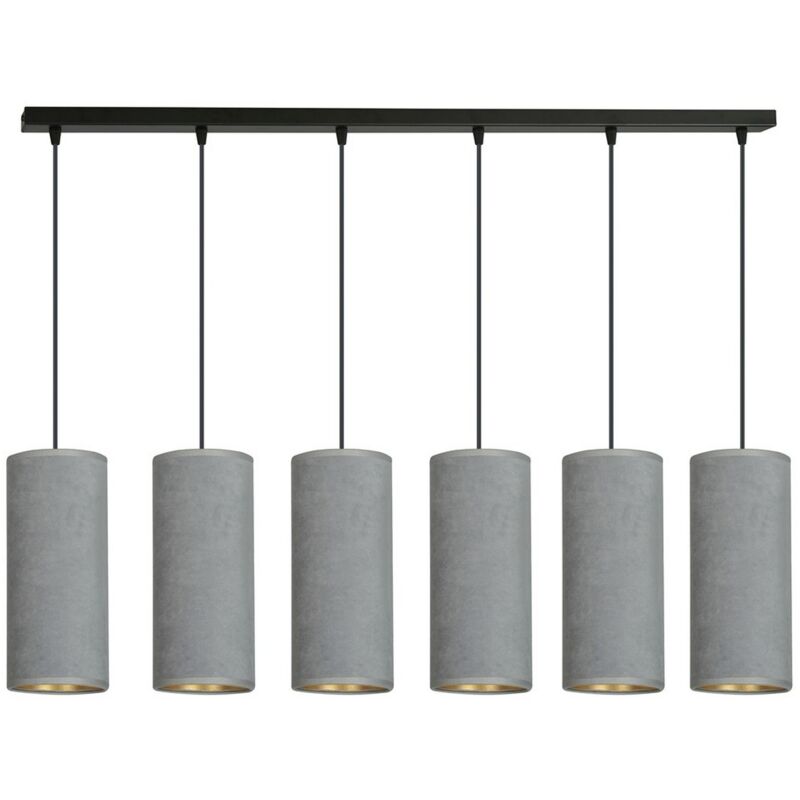 Lampada a Sospensione Bente, Acciaio verniciato a