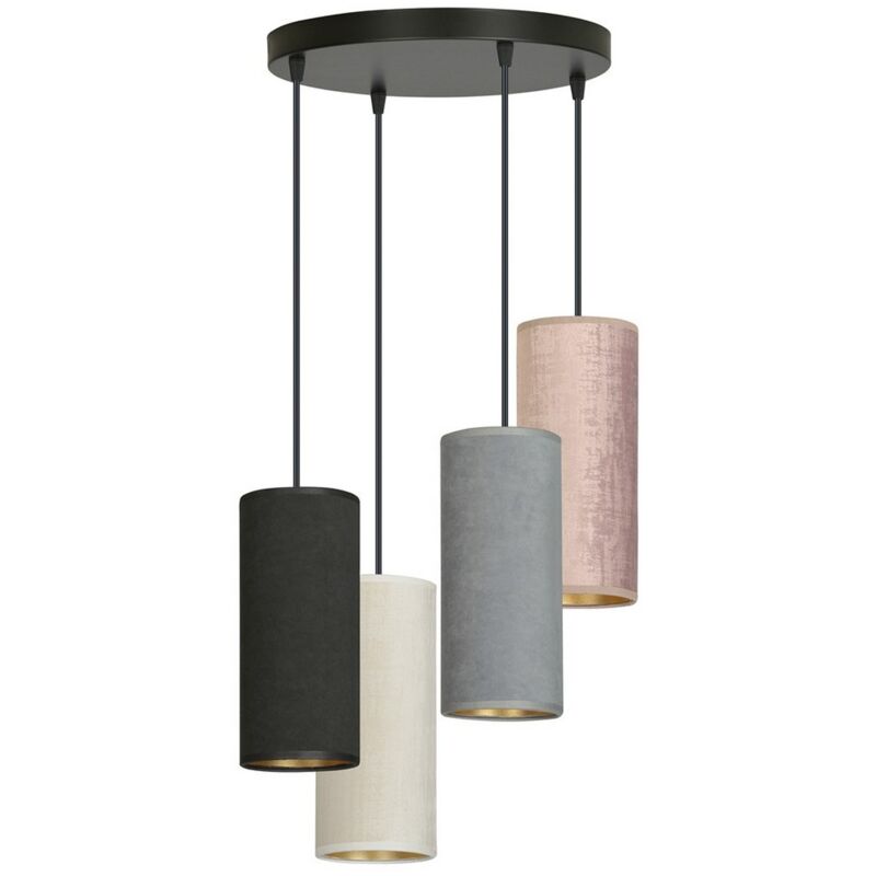 Lampada a Sospensione Bente, Acciaio verniciato a