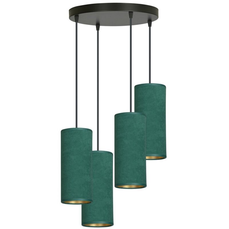 Lampada a Sospensione Bente, Acciaio verniciato a