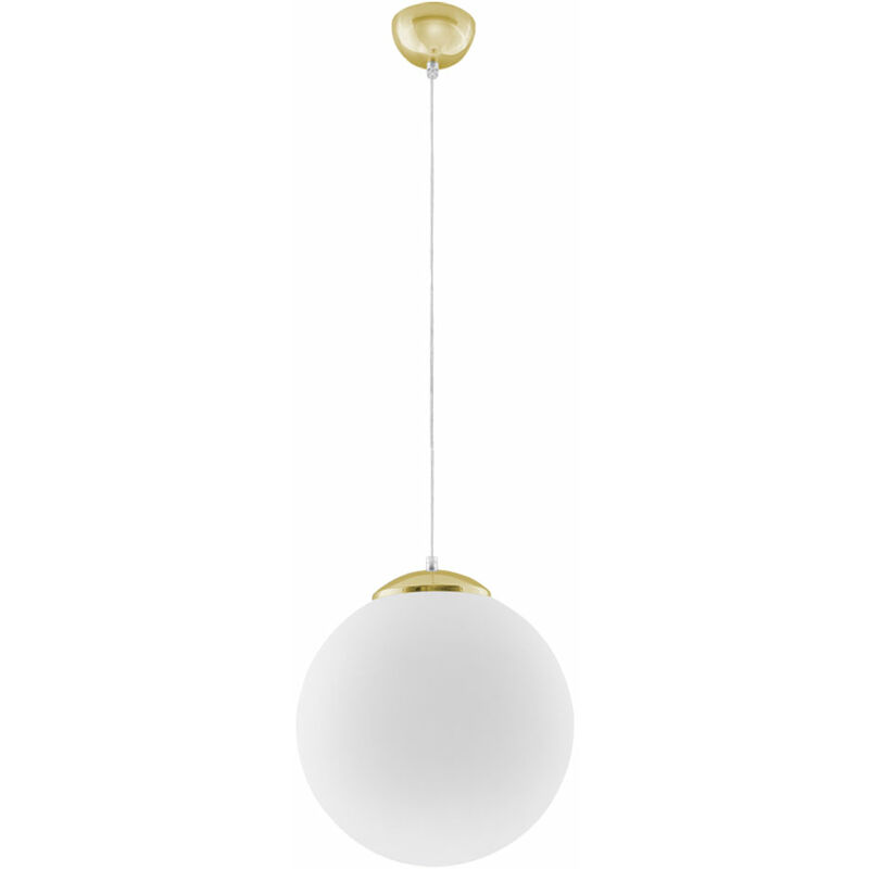 Image of Etc-shop - Lampada a sospensione oro bianco lampada a sospensione per sala da pranzo lampada in acciaio lampada da soffitto a sospensione per