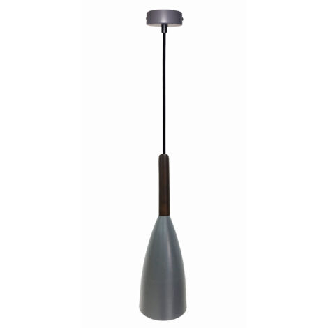 Lampada a sospensione Candellux FLEN grigia E27 90cm