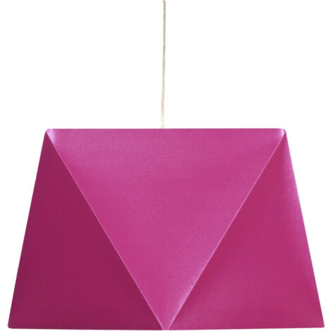 Lampada a sospensione Candellux Hexagen rosa Ø42 E27