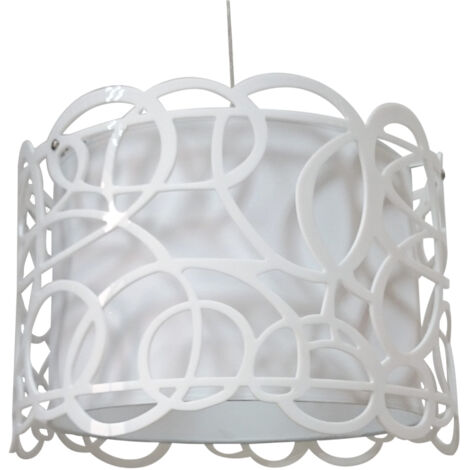 Lampada a sospensione Candellux Imagine bianca Ø35 E27