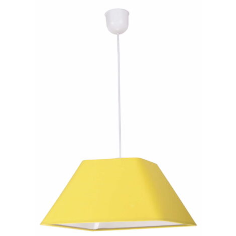 Lampada a sospensione Candellux Robin Ø35 gialla E27