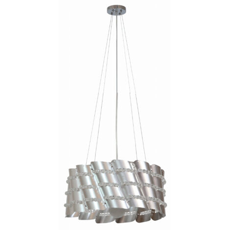 Lampada a sospensione Candellux Smile argento Ø35 E27