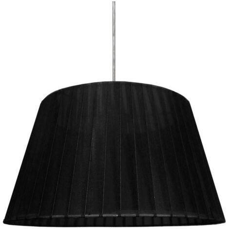 Lampada a sospensione Candellux Tiziano nera Ø37 E27