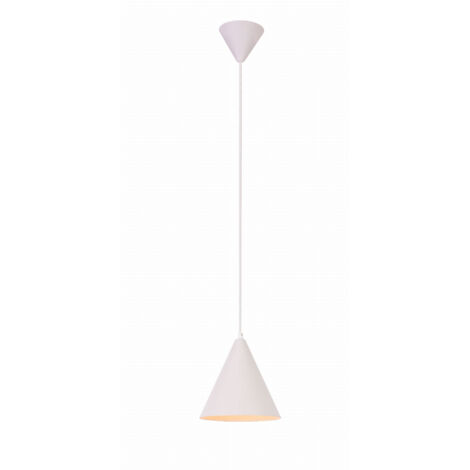 Lampada a sospensione Candellux VOSS bianca Ø20 E27