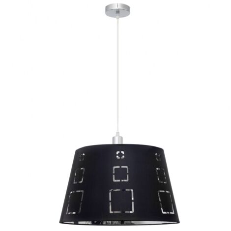 Lampada a sospensione Celaya 1xe27 Nero Regx40d de FABRILAMP.