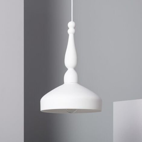Lampada a Sospensione Ceramica Almanzor   Bianco