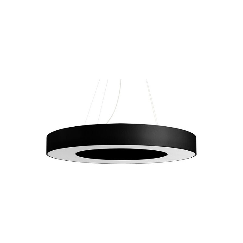 

Sollux Lighting - Lampada a Sospensione Cilindrica Nera 70cm E27 Lámpara colgante cilíndrica Negra 70cm E27