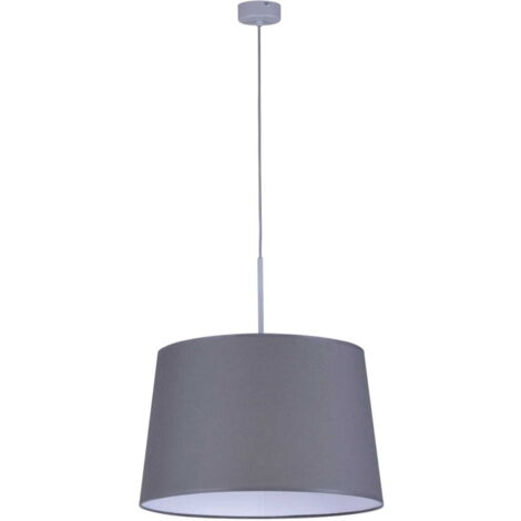Lampada a sospensione classica Kaja Remi grigia E27 Ø45