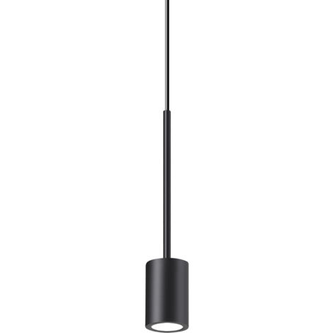 Lampada A Sospensione Contemporanea Archimede Metallo Nero Led 4W 3000K Ip20