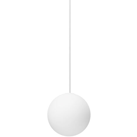 Lampada A Sospensione Contemporanea Mapa Metallo Bianco 1 Luce G9 4W 3000K Ip20