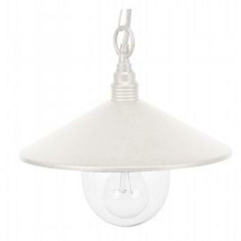 Image of Illuminazione lampada sospensione in alluminio per esterno bianco mod. spectre 159/02 - Sovil