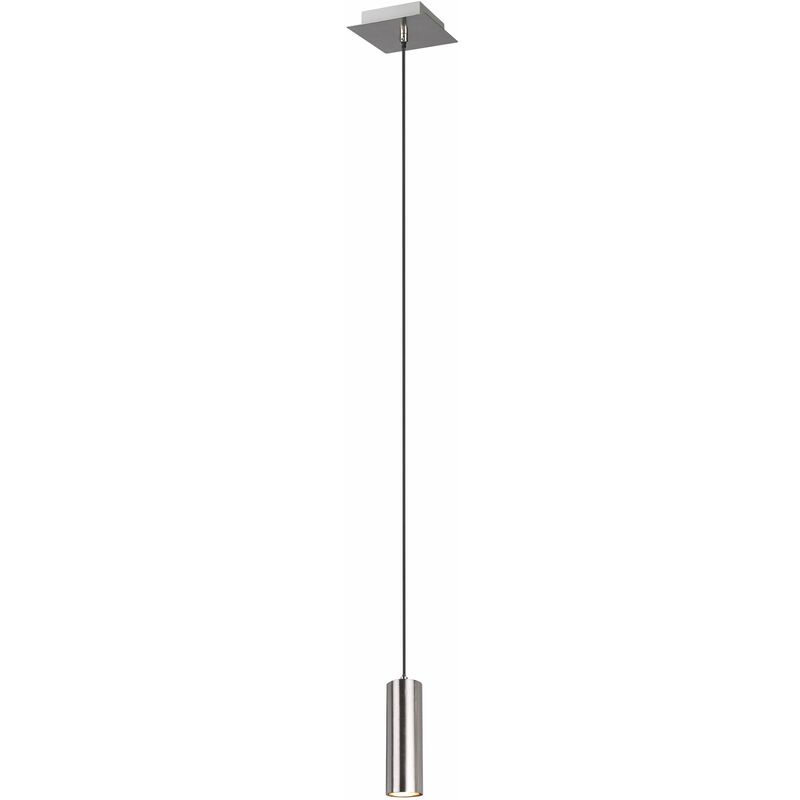 Image of Lampada a Sospensione da Interno GU10 in Metallo Nickel Opaco