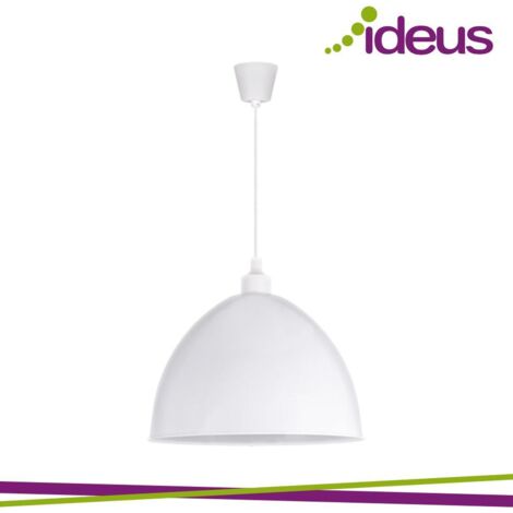 Lampada a sospensione da soffitto INKA bianca 30 cm