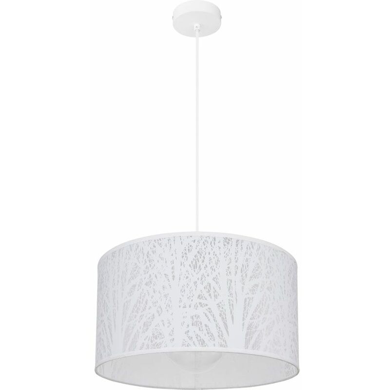 Image of Design Lampada a sospensione White Tree Decor Soggiorno Illuminazione Faretti a sospensione Lampada da soffitto Globo 15387H