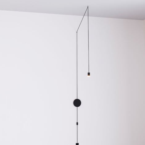 BARCELONA LED Lampada a sospensione di design "Nébula" con spina e interruttore