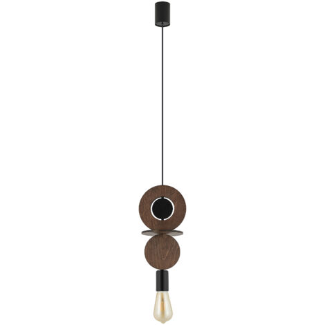 Lampada a sospensione Drops Wood C E27 Nowodvorski 11175