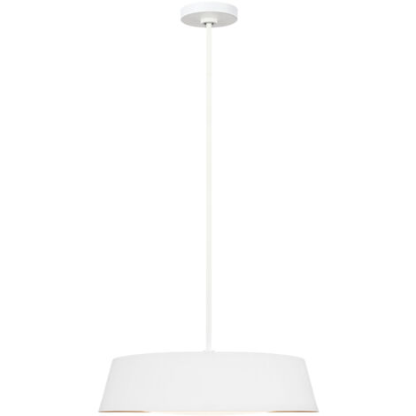 Lampada a sospensione Elstead Asher a 5 luci, bianco opaco, E14