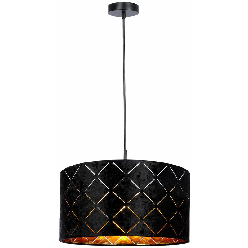 Image of Lampada a sospensione per sala da pranzo, faretto decorativo, lampada a sospensione a soffitto con punzonatura in un set che include lampadine a led