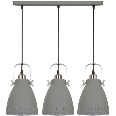 Lampada a sospensione Franklin MDHN8026S3GRSNICK Italux