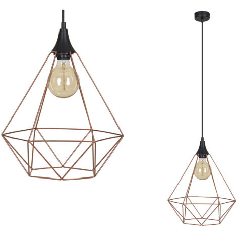 Lampada a sospensione GALAXY LOFT Retro EDISON in rame LED