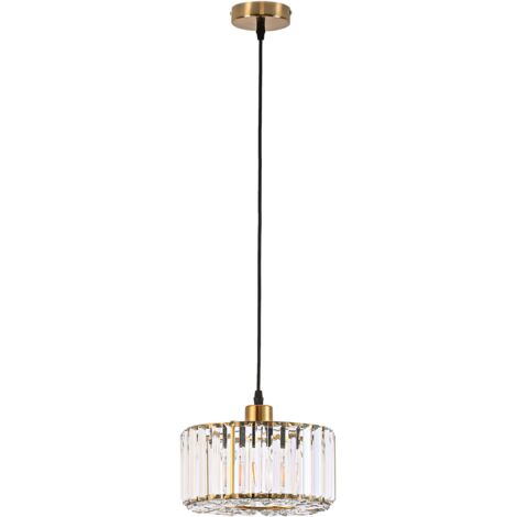 Lampada a sospensione glamour Vetro oro Ø27,5 E27 Light Prestige