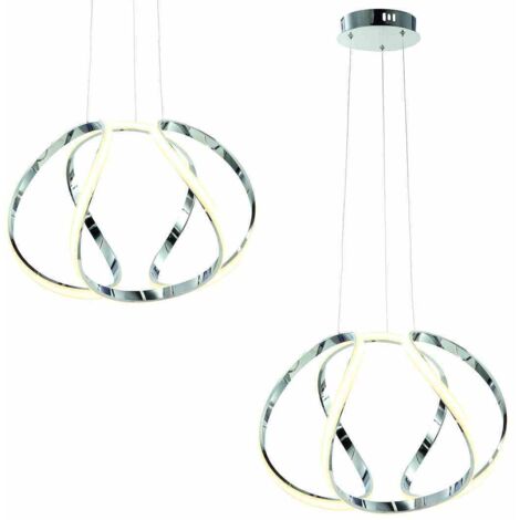 LAMPADA A SOSPENSIONE GLOBE NERO 50W LED
