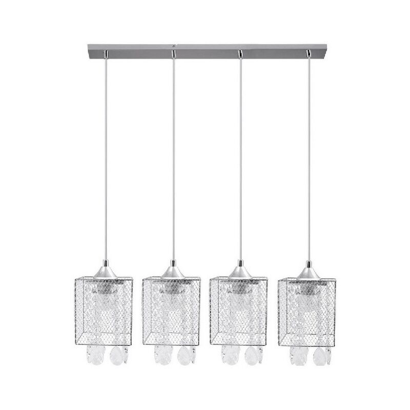 Lampada a Sospensione Gracja, Metallo, Cromo