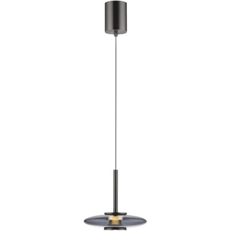 Lampada a sospensione grigia fumé Ø22 LED 10,1W Neuhaus