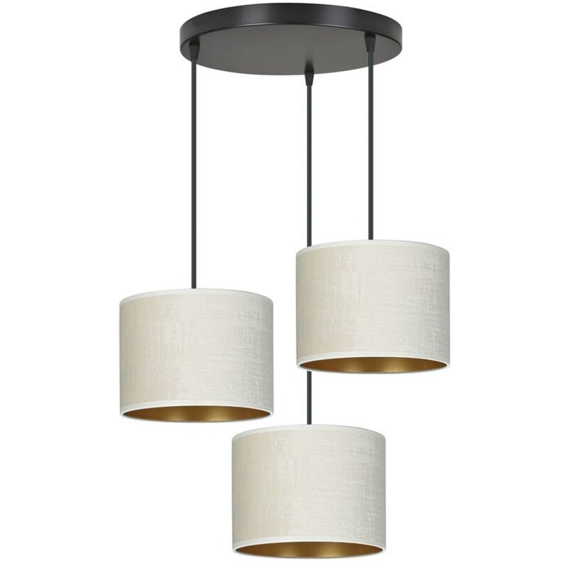Lampada a Sospensione Hilde, Acciaio verniciato a