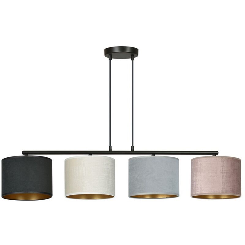 Lampada a Sospensione Hilde, Acciaio verniciato a