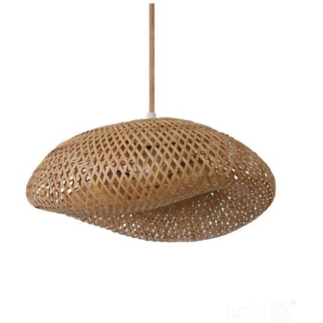 Lampada a sospensione in bambù Boho 50cm 1xE27 1 pz.