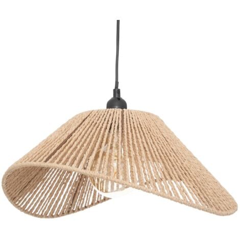 Lampada a sospensione in corda myha d45cm - Atmosphera créateur d'intérieur