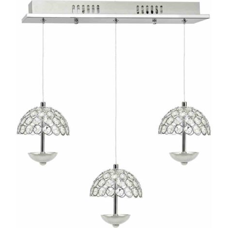 Lampada a sospensione in cristallo 15W LED VENUS ML315 Milagro
