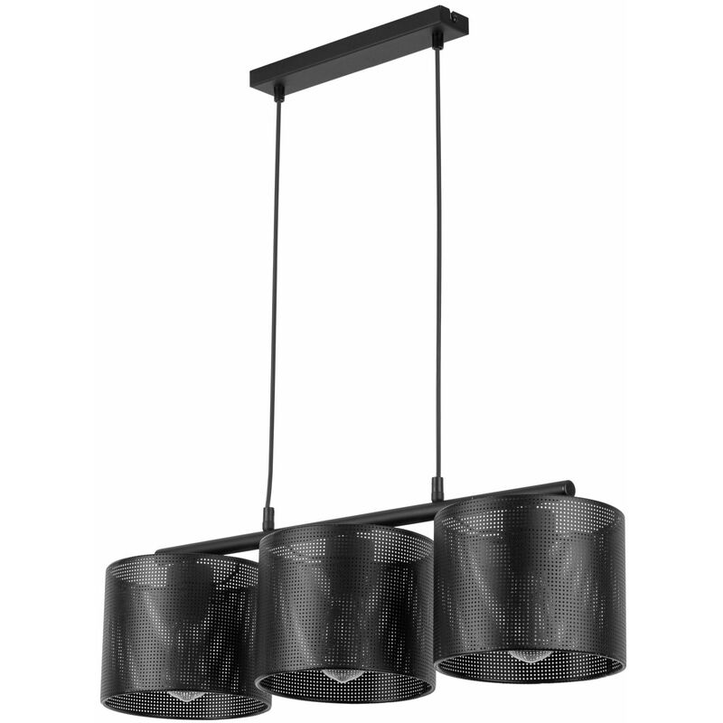 Lampada a sospensione in metallo 70 cm di