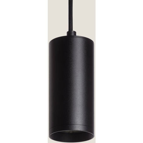LEDKIA Lampada a Sospensione in Metallo Quarzo Nero