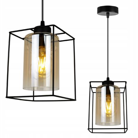 LAMPADA A SOSPENSIONE IN VETRO MODERNA ED ELEGANTE