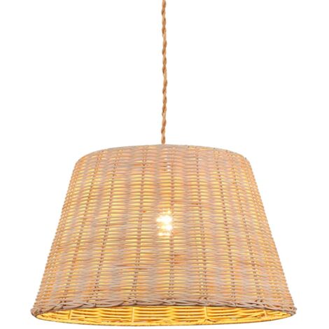 Lampada a sospensione in vimini "Hank"