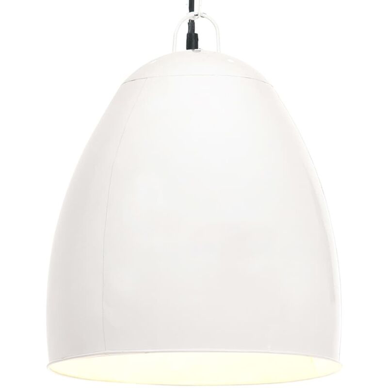 Image of Lampada a Sospensione 25 w Rotonda E27 42 x 52 cm in Ferro vari colori colore : bianco