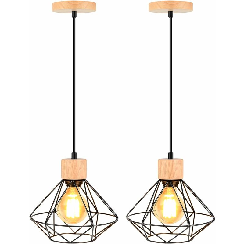 Wottes - Lampada a Sospensione Industriale E27