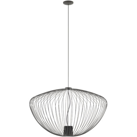 Lampada a sospensione industriale grigio scuro GU10 Nowodvorski