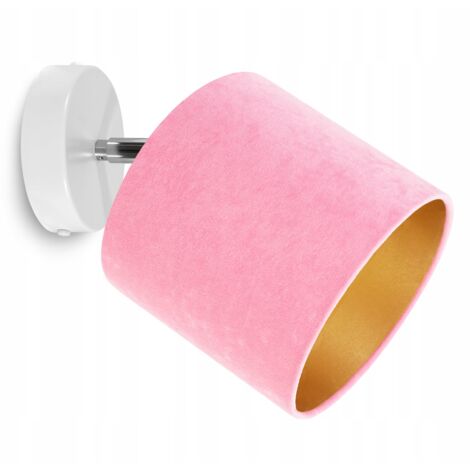 LAMPADA A SOSPENSIONE, LAMPADA DA PARETE, VELLUTO DORATO
