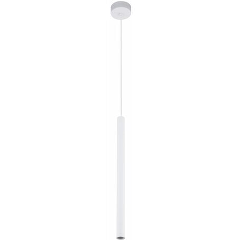 Lampada a sospensione lampada da tavolo da pranzo lampada da cucina bianca lampada a sospensione a LED, alluminio, 7W 225lm bianco caldo, PxA 8 x 148 cm, Globo 55006