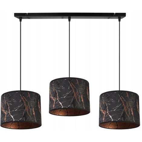 LAMPADA A SOSPENSIONE, LAMPADARIO DA SOFFITTO, PARALUME, MODELLO, RAME
