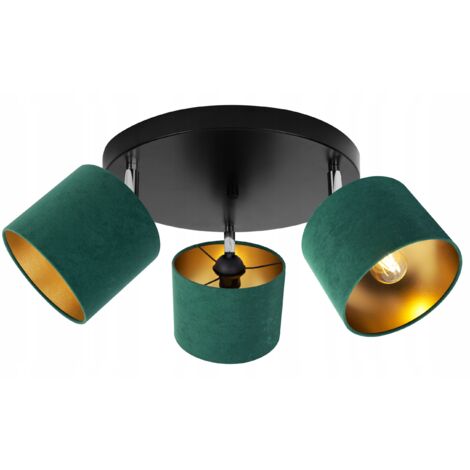 LAMPADA A SOSPENSIONE LAMPADARIO PLAFON VELLUTO ORO
